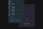 A4 Poster Mockup & Paper Textures, a Presentation Template by Artcoast Std. (Thumbnail 2 of 9)