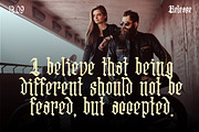 Oolivar Strenya - Gothic Blackletter, a Font by Dhabee (Thumbnail 13 of 15)
