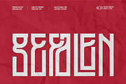 Gefalen || Modern Tall Condensed San, a Sans Serif Font by Ermedia Studio (Thumbnail 1 of 10)