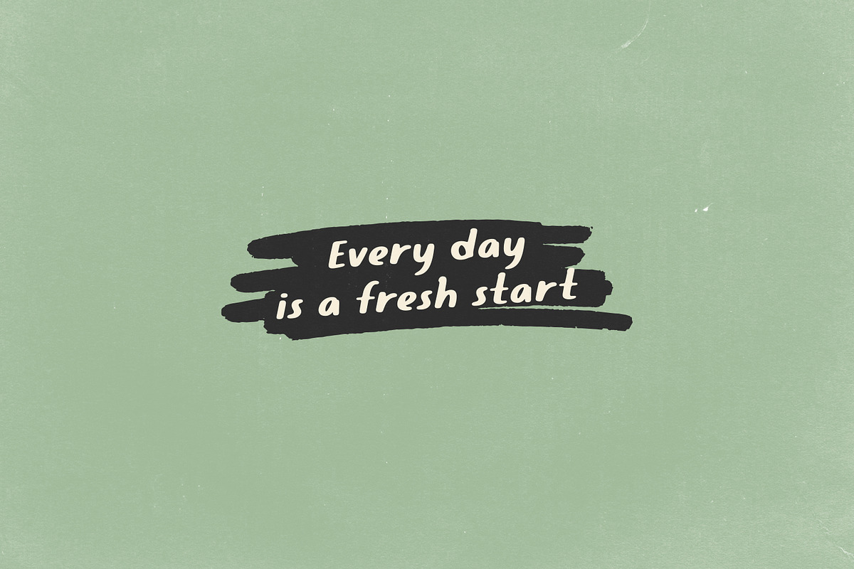 Always Dreaming - Lovely Brush Font, a Handwritten Font by simpleblues (Photo 11 of 12)