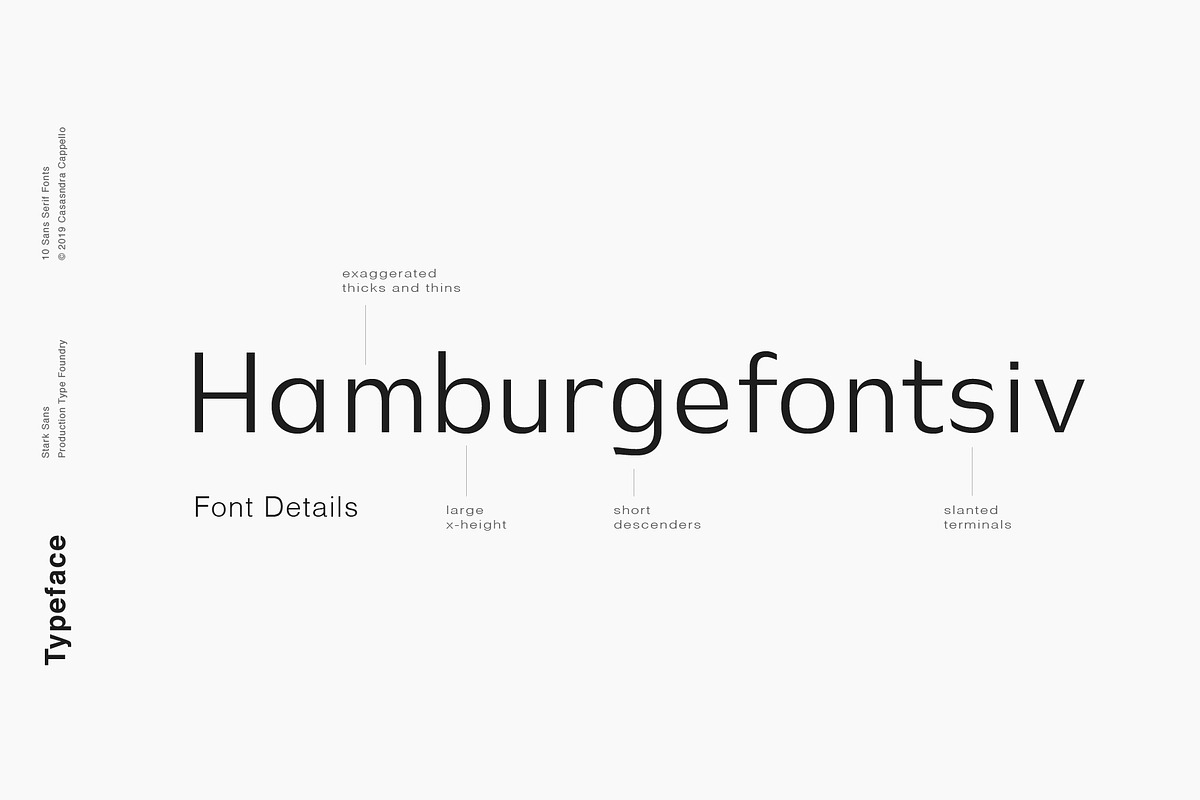 Stark - A Modern Sans Serif preview 3