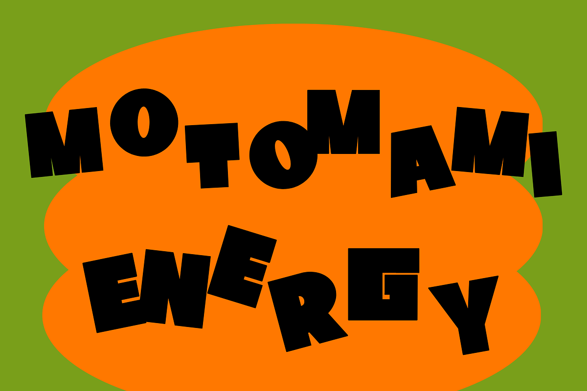 Motomami - Bold & chunky font, a Symbol Font by Iasan Design (Photo 5 of 8)
