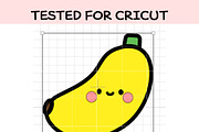 Cute Baby Banana SVG Bundle, an Illustration by TheHitShop (Thumbnail 9 of 10)