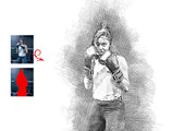 Photoshop Photo Art Effect, an Action Add-On by Photoshop Action (Thumbnail 6 of 18)