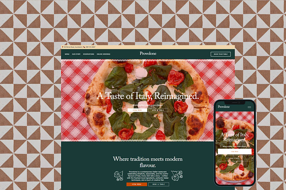 Provolone - Squarespace Template preview 7