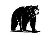 Nature Wildlife Bear Silhouette Bund, an Illustration by Designs_River (Thumbnail 41 of 51)
