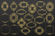 100 Calligraphic Vector Frames Set, a Decorative Illustration by Zver (Thumbnail 5 of 6)