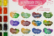 Aquarelle Designers Kit, a Layer Style Add-On by Stella's Graphic Supply (Thumbnail 2 of 5)