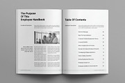 Employee Handbook Template, a Brochure Template by E-Type (Thumbnail 2 of 10)