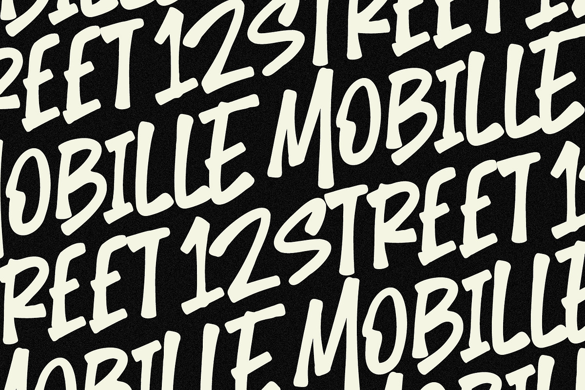 Thiger Feron Bold Expressive Brush, a Handwritten Font by Maulana Creative (Photo 5 of 7)