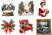 Classic Christmas Clipart, an Illustration by OK Design (Thumbnail 5 of 5)