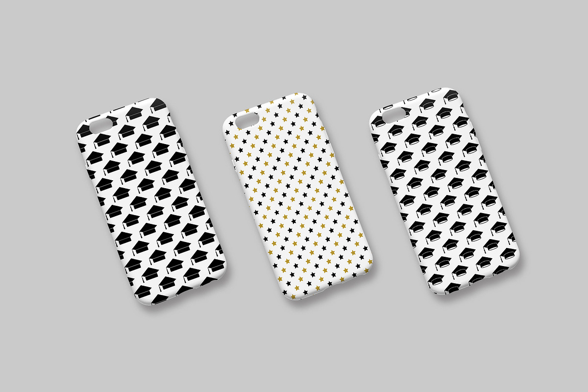 Graduation Seamless Pattern Set, a Pattern Graphic by LaBelezokaDesign (Photo 10 of 10)