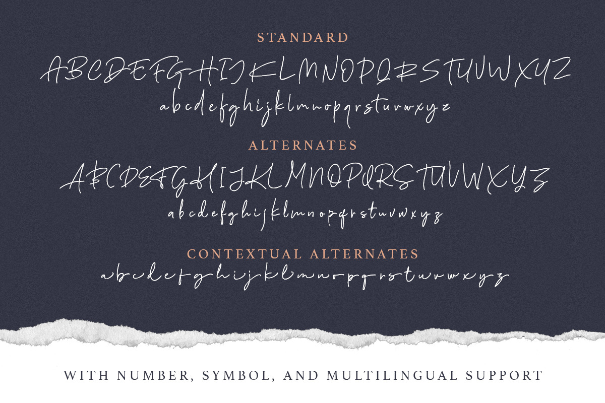 Bombalurina Script (4 Fonts), a Script Font by Sarid Ezra (Photo 9 of 9)