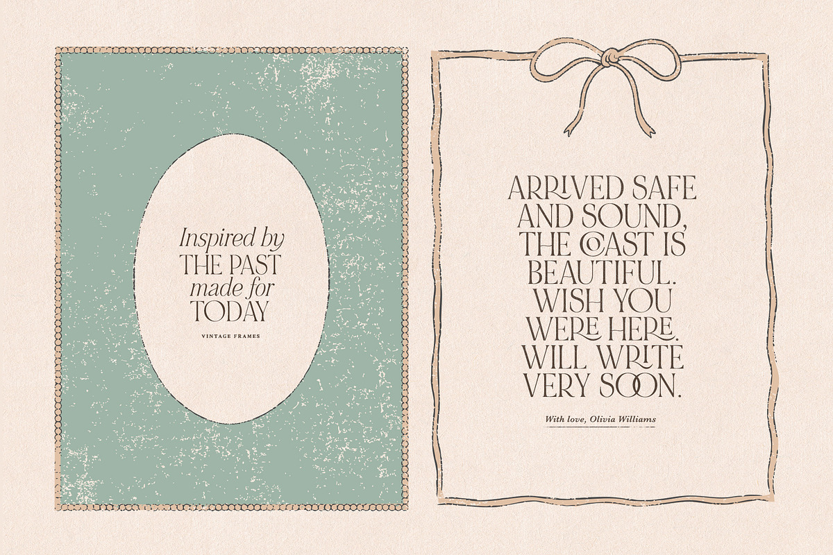 Paper Note—Vintage Frames, an Object Graphic by Basia Stryjecka (Photo 4 of 16)