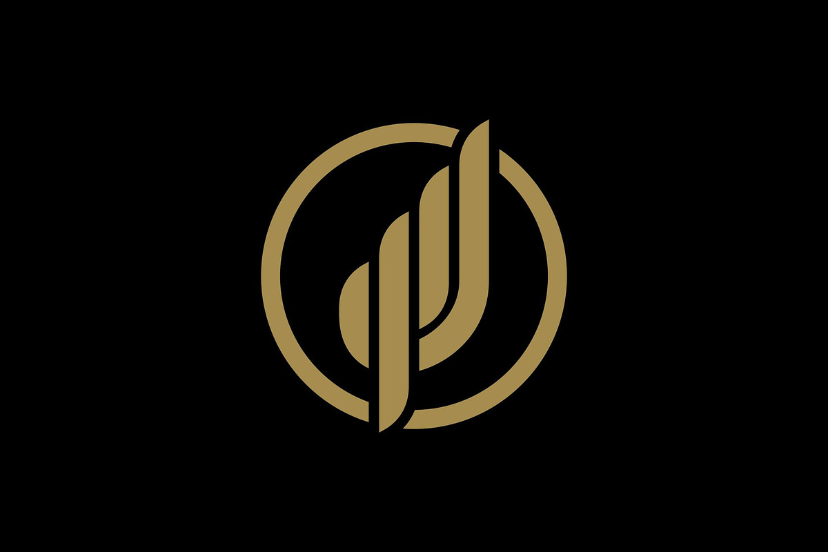 Monogram Letter JP PJ Logo, a Branding & Logo Template by Buqancreative (Photo 4 of 4)