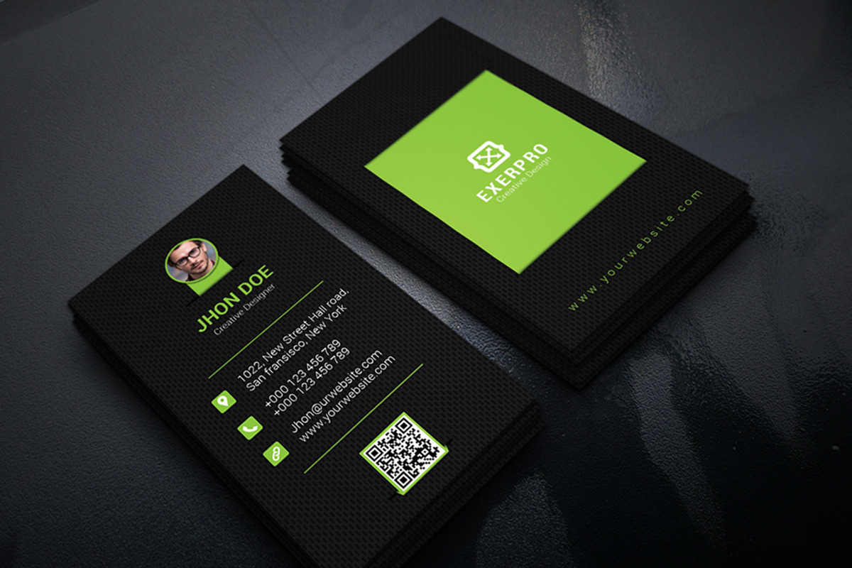 Corporate Business Card Template, a Business Card Template by Shapnochura Design Studio (Photo 2 of 4)