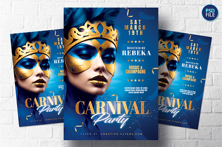 Carnival Party Flyer Template