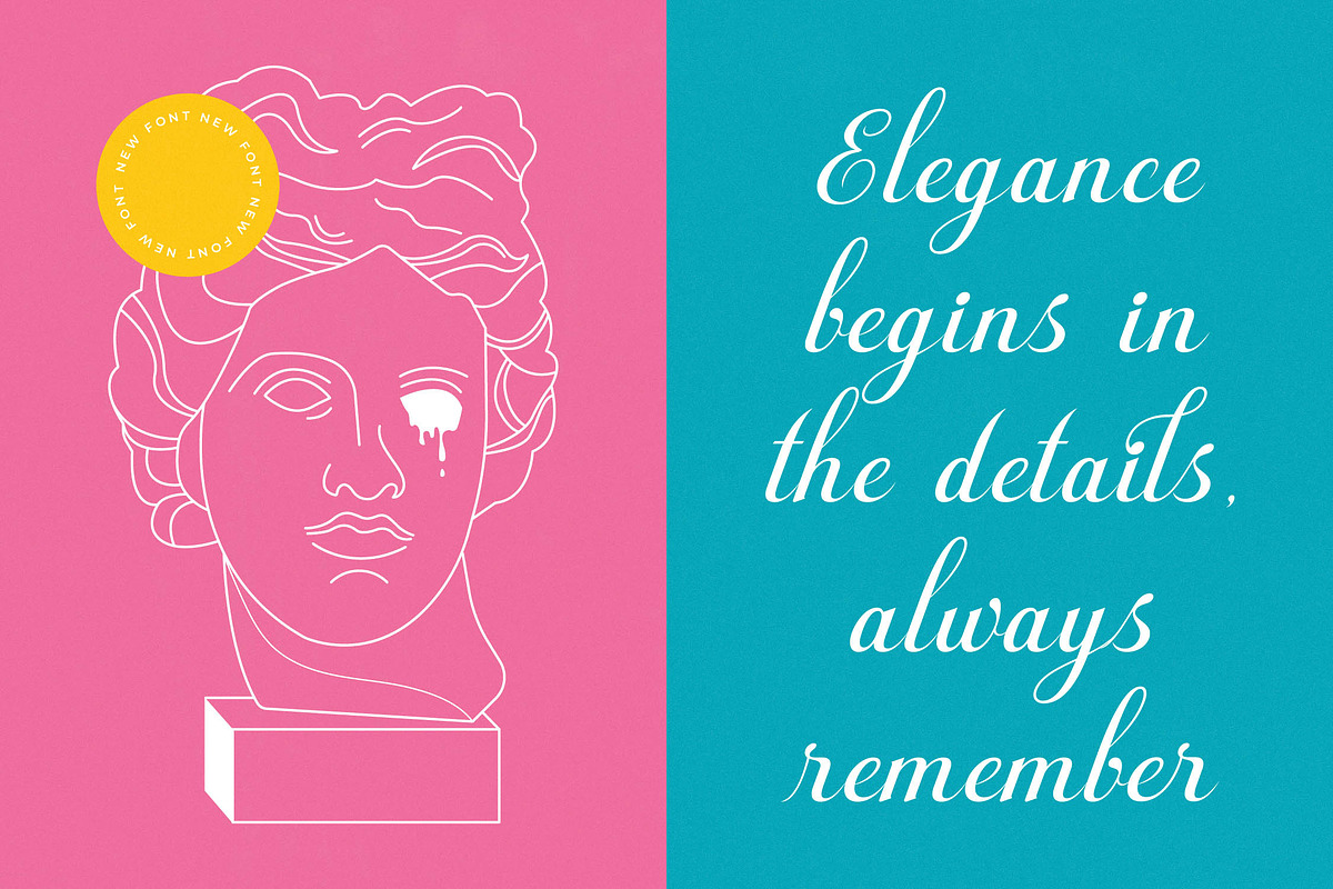 Fagibestin Elegant Script Font, a Script Font by timelesstype.co (Photo 7 of 20)