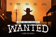 Blank Gunshot - Western Slab Serif, a Slab Serif Font by Novitype (Thumbnail 3 of 13)