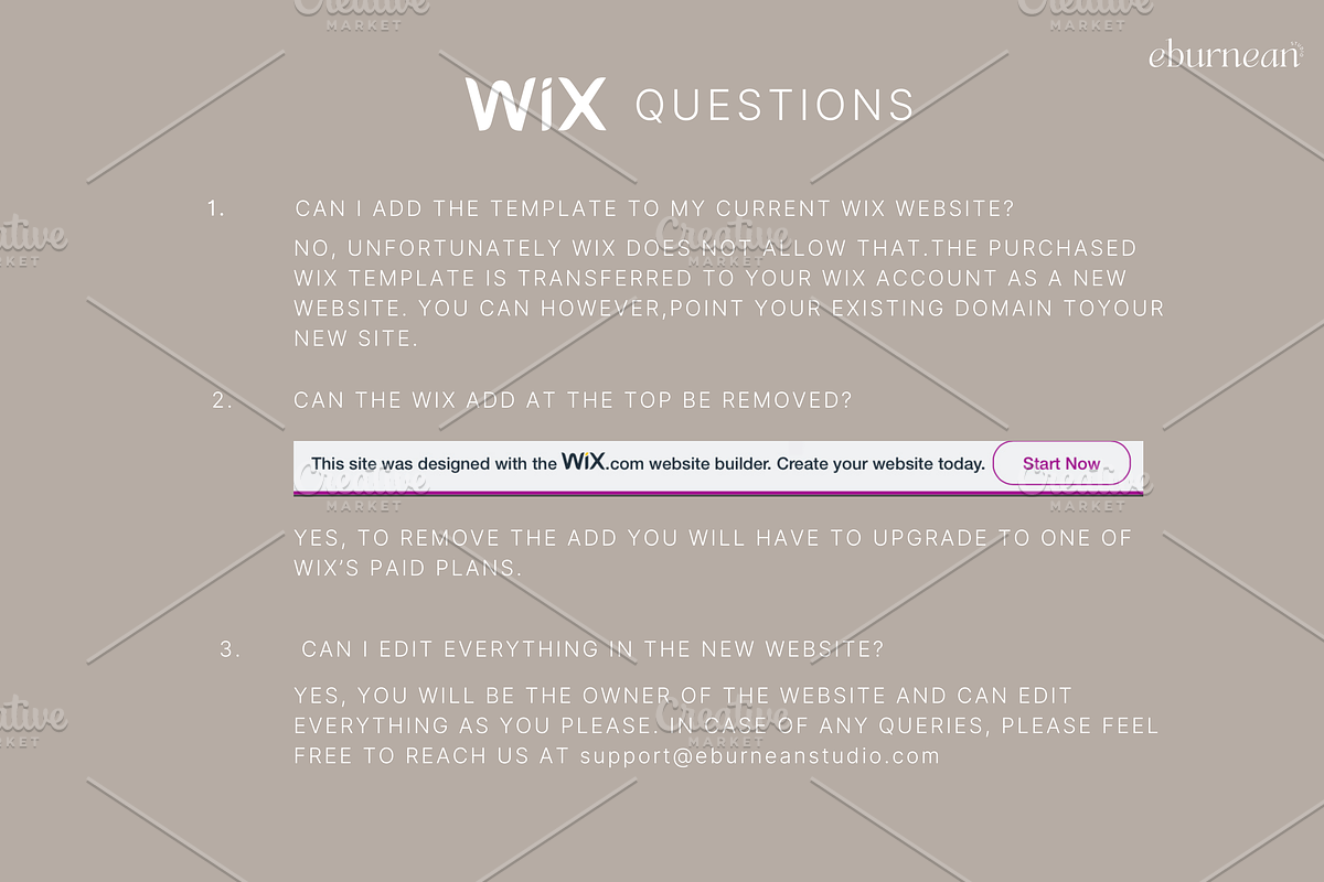 Wix Website Template Interior Design, a Wix Template by Studio Eburnean (Photo 5 of 5)