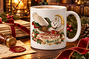 Christmas Post Office Clipart Bundle, a Seasonal Illustration by Colorsfav (Thumbnail 3 of 7)