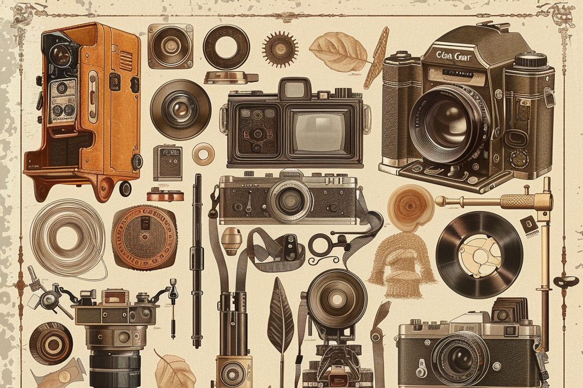 Retro Camera Patterns