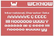 Clearly Silence font, a Font by weknow (Thumbnail 8 of 8)