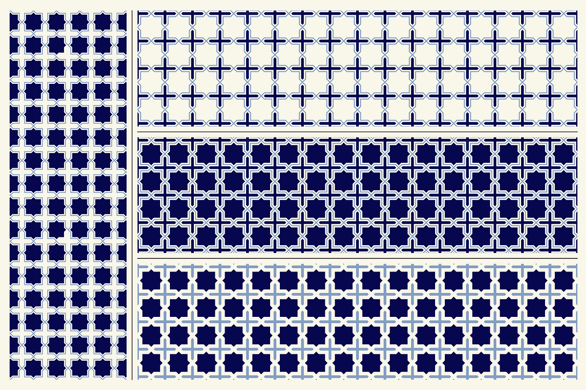 Modern Geometric Atelier Patterns, a Pattern Graphic by iamvikiskull (Photo 2 of 5)