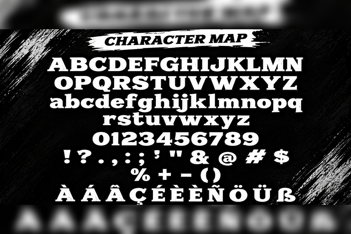 Mercer Rugged Bold Slab Serif, a Slab Serif Font by mesuka (Photo 5 of 5)