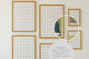 Frame Mockup for Poster Gallery Wall, a Product Mockup by SigaSigaMockup (Thumbnail 2 of 4)