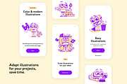 Boxy Robos Assistant Illustrations, a Technology Illustration by Welovegraphics (Thumbnail 3 of 7)