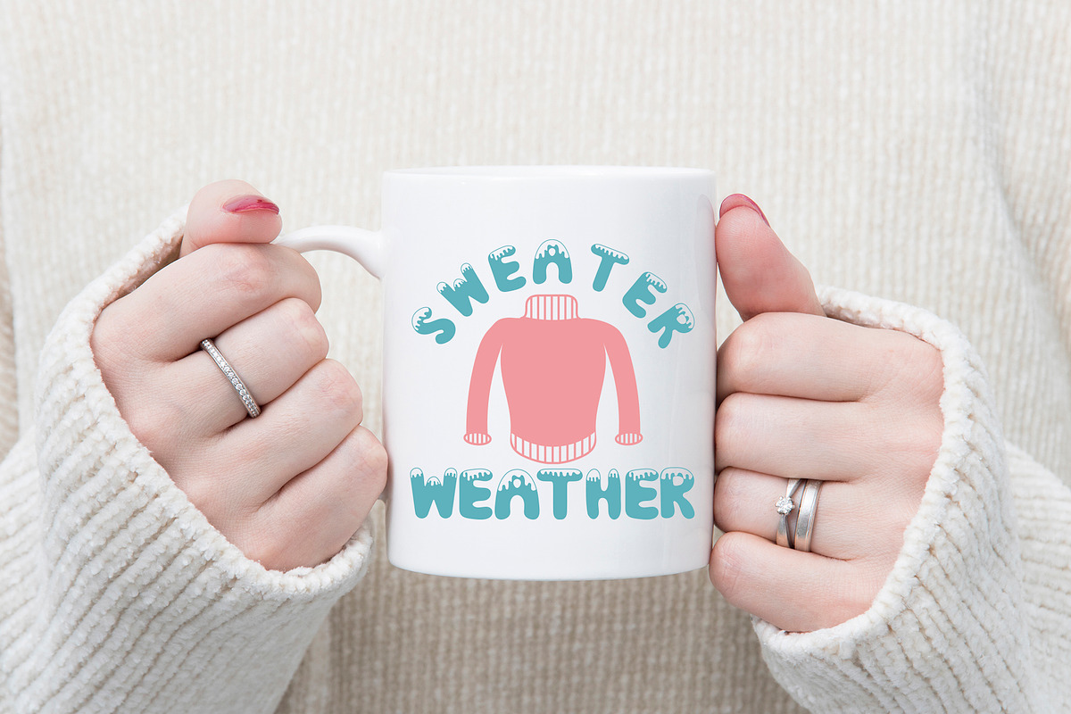 Snowmie - A Cute Winter Display Font, a Font by CraftlabSVG (Photo 3 of 7)