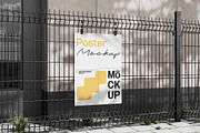 Urban Poster Mockup, a Product Mockup by Pixie Creative (Thumbnail 2 of 4)