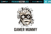Gamer Mummy Logo, a Branding & Logo Template by pixelogan (Thumbnail 1 of 3)