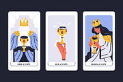 Suit of Cups tarot cards set, an Illustration by Good Studio (Thumbnail 2 of 6)
