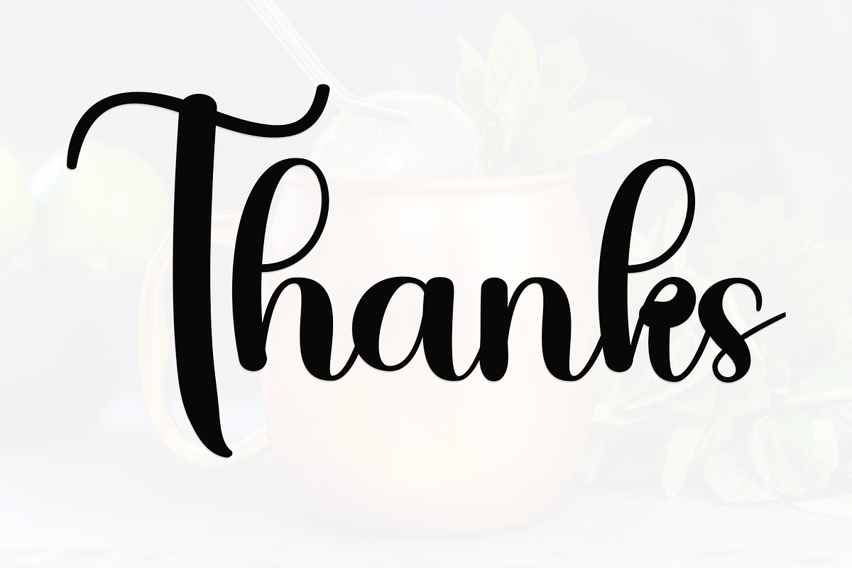 Blisymint, a Handwritten Font by FreshTypeINK (Photo 8 of 8)