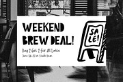 Brika – Handcrafted Font Duo + Bonus, a Sans Serif Font by Rillatype (Thumbnail 4 of 11)