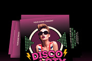 Disco Party Night, a Flyer Template by Muhamad Iqbal hidayat (Thumbnail 3 of 4)