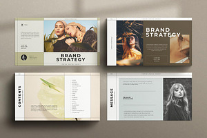 Brand Strategy CANVA InDesign Layout