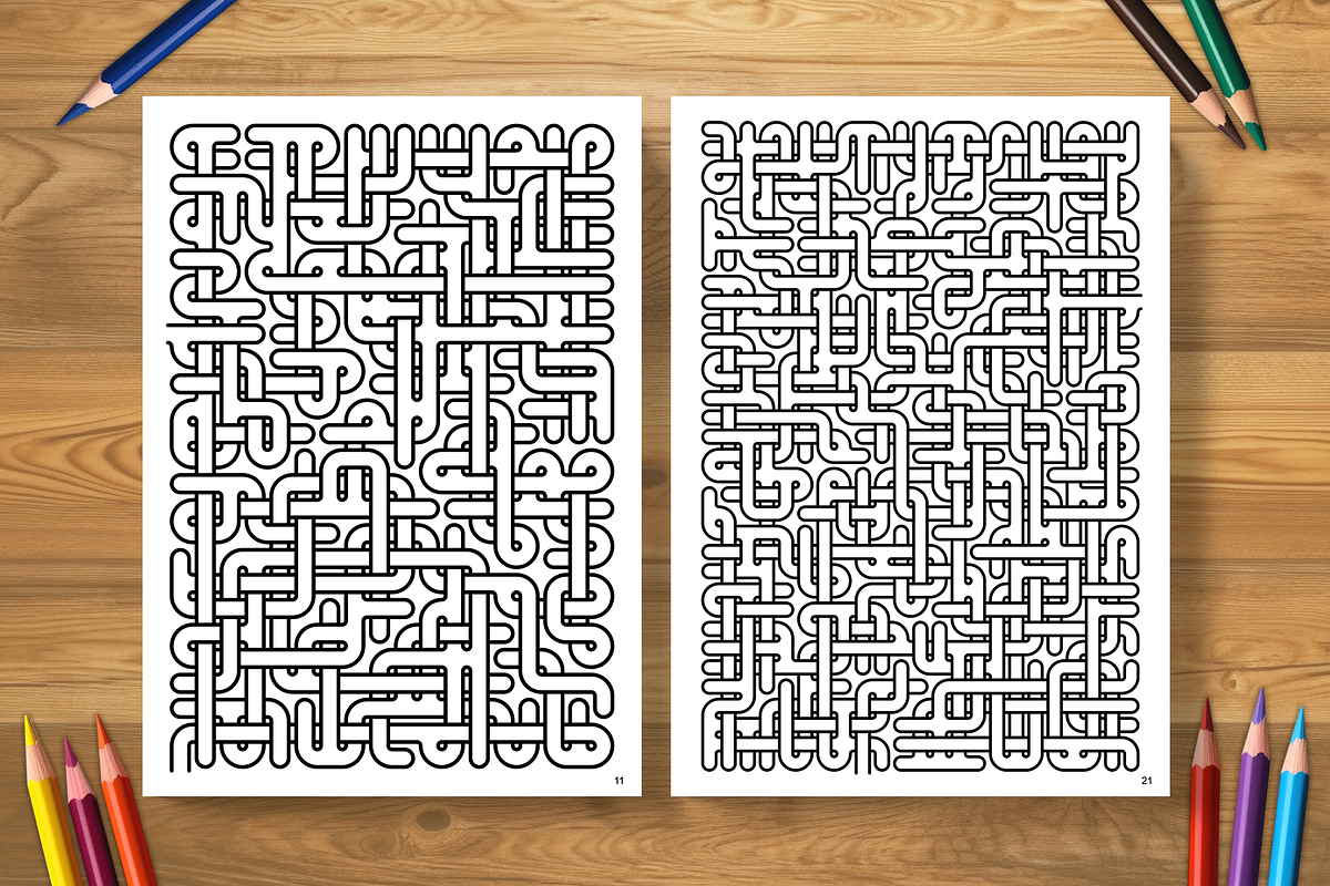 Bridge Mazes - 2 books (2025), an Illustration by Cruiz Studio (Photo 2 of 2)