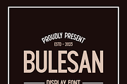 Bulesan, a Sans Serif Font by lelevien (Thumbnail 3 of 6)