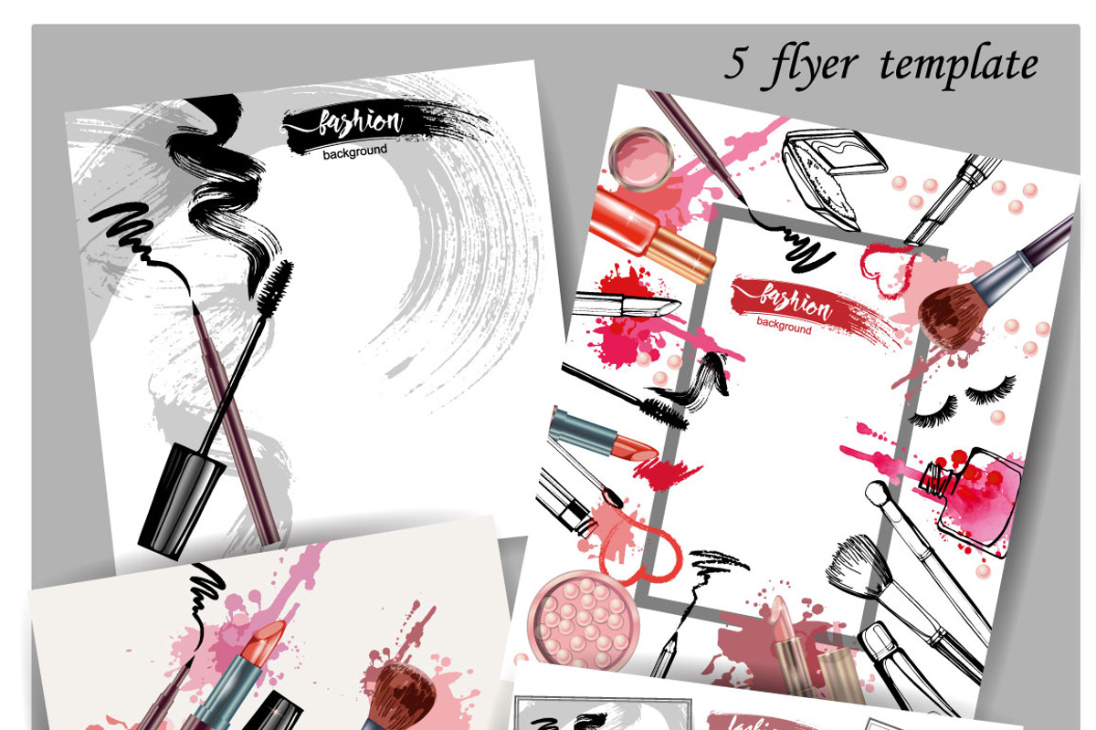 Set of grunge brush strokes., a Texture Graphic by Gulnara Khadeeva (Photo 3 of 3)