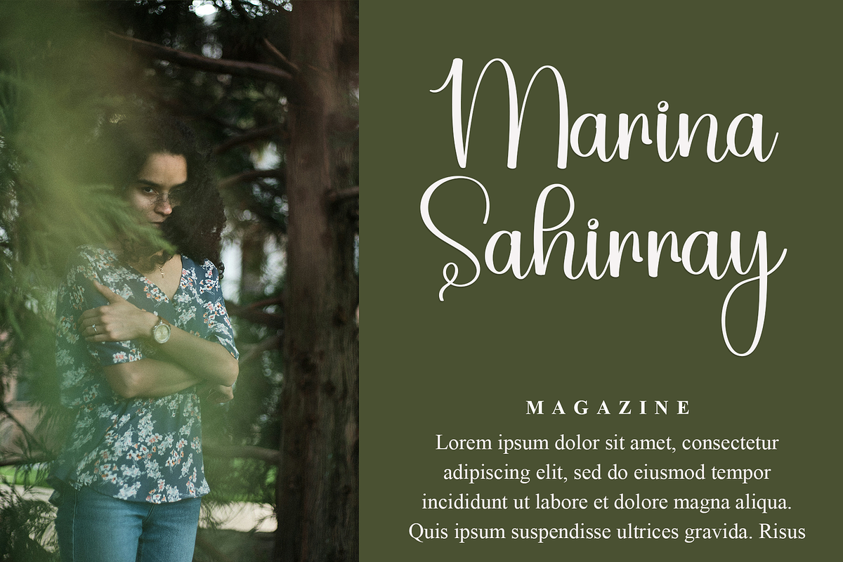 Morning Desember, a Script Font by FreshTypeINK (Photo 8 of 8)