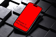 K-Mockups: iPhone 15 Pro, an iPhone Mockup by ls.graphics (Thumbnail 6 of 10)