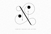 Moon Type Creative logo font, a Serif Font by VP Fonts (Thumbnail 15 of 18)