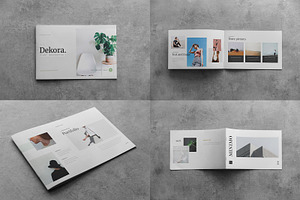 Landscape Brochure Mock-Up