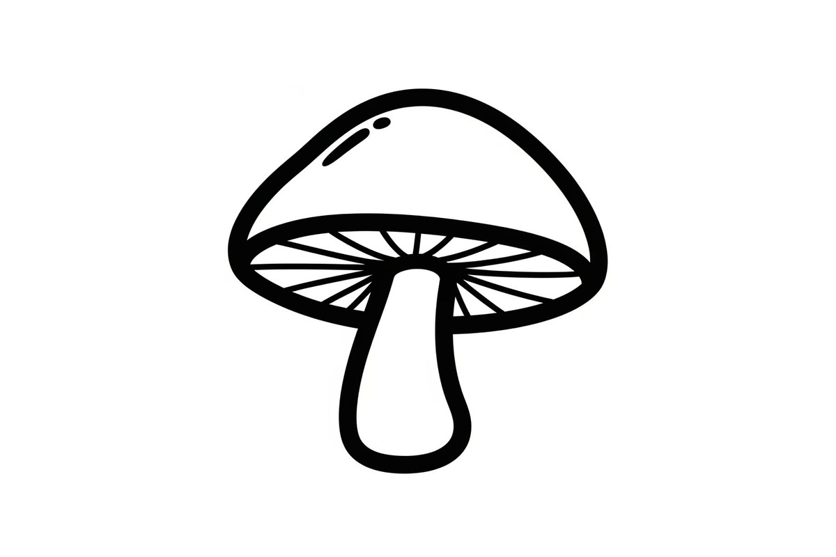 Hand Drawn Mushroom SVG Bundle, an Illustration by jahid234 (Photo 4 of 51)