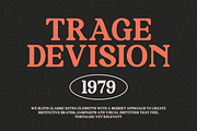 Davenia Retro Display Font, a Serif Font by Vadovastd (Thumbnail 7 of 11)