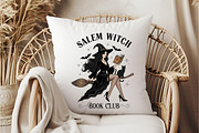 Halloween Vintage Salem Witch Book C, an Illustration by DreamCafeArt (Thumbnail 6 of 7)