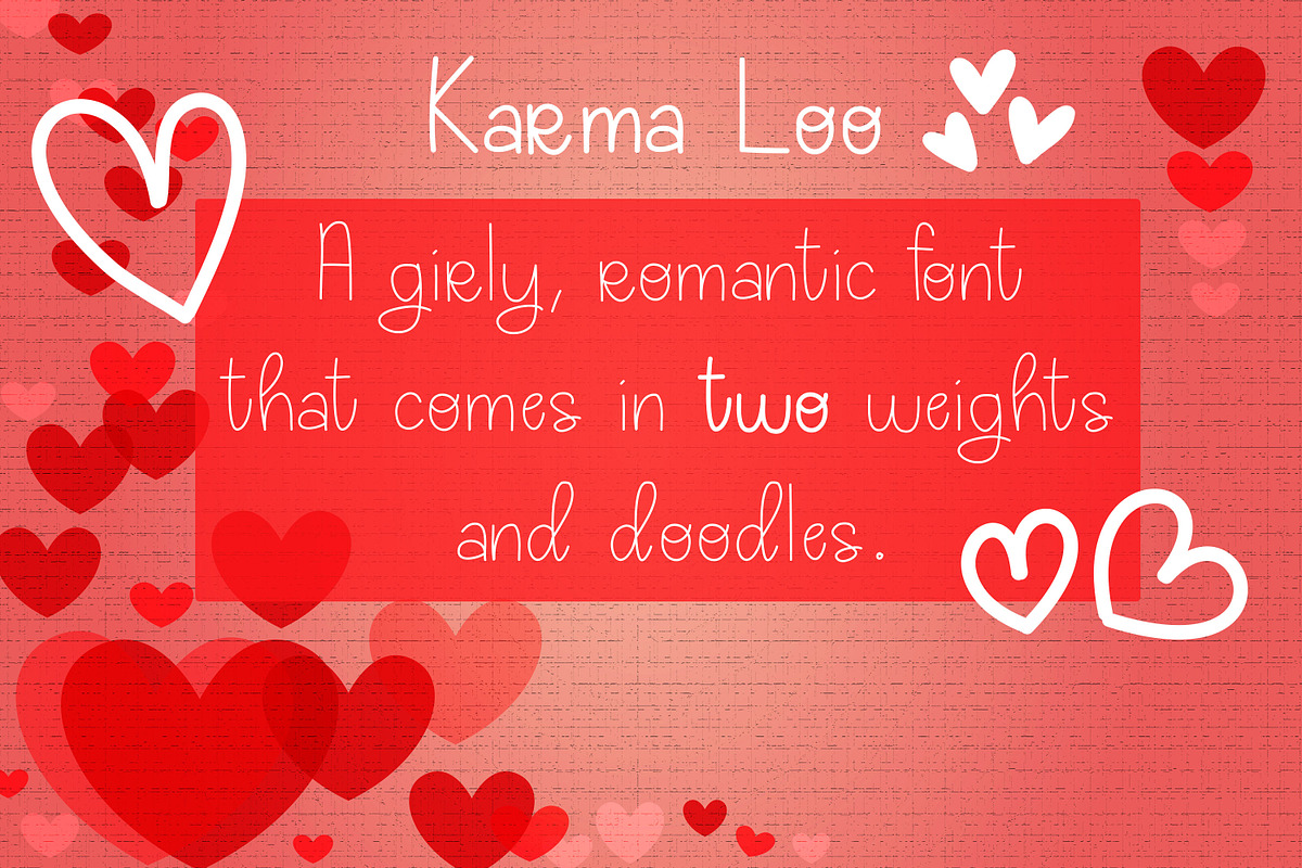 Karma Loo, a Sans Serif Font by Sunkissed Minimalist (Photo 1 of 4)